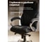 Офисное поворотное кресло KSG Kingstyle SHL-29 Tonpo Fabric Chrome (ткань, черный) KS-001178 7