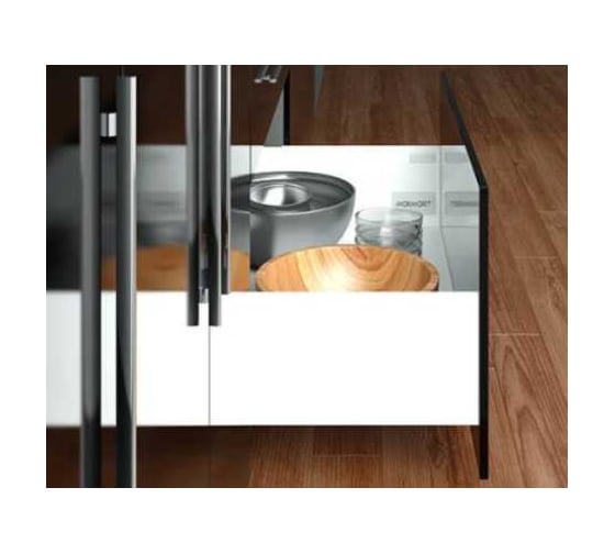 Комплект ящика MAKMART Индиго/Indigo H=175, L=400, отделка белая M-IND2.KIT.400C.WH