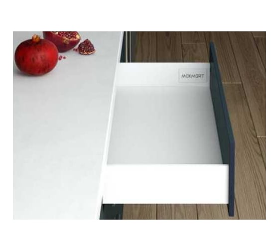 Комплект ящика MAKMART Индиго/Indigo H=90, L=300, отделка белая M-IND2.KIT.300A.WH