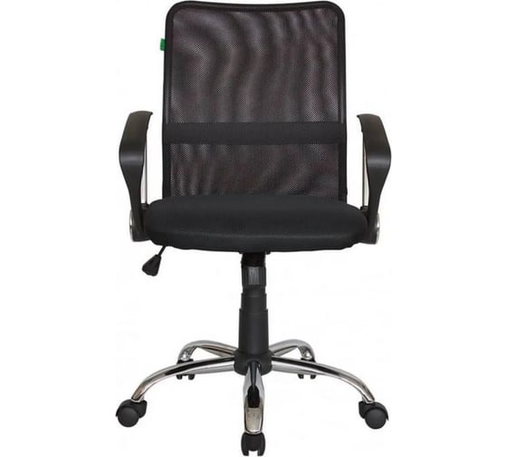 Кресло RIVA Chair RCH 8075 чёрная ткань, серая сетка (DW-04) УЧ-00000054