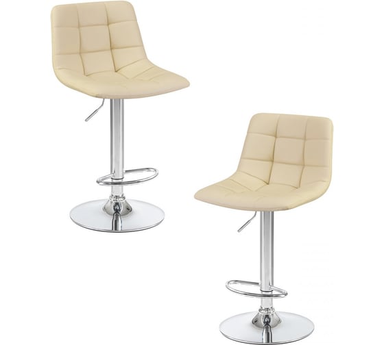 Стул барный DOBRIN набор 2 шт TAILOR (кремовый) LM-5017-N_CH-M_EL-cream