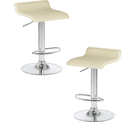 Стул барный DOBRIN набор 2 шт TOMMY (кремовый) LM-3013-N_CH-M_EL-cream 1