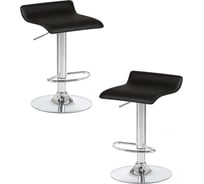 Стул барный DOBRIN набор 2 шт TOMMY (чёрный) LM-3013-N_CH-M_EL-black