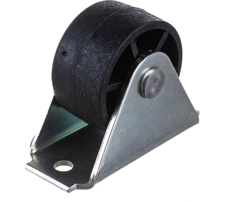 Опорный мебельный ролик РемоКолор малый №493.2, оцинкованная опора 71-0-003