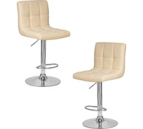 Стул барный DOBRIN набор 2 шт CANDY (кремовый) LM-5006-N_CH-M_EL-cream