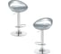 Стул барный DOBRIN набор 2 шт DISCO (серебряный) LM-1010-N_CH-M_ABS-silver 1
