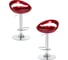 Стул барный DOBRIN набор 2 шт DISCO (бордовый металлик) LM-1010-N_CH-M_ABS-burgundy-metallic 1