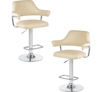 Стул барный DOBRIN набор 2 шт CHARLY (кремовый) LM-5019-N_CH-M_EL-cream