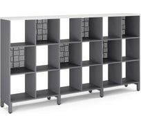 Стеллажная система SQ-3Х6 graphite/premium Kobor 221135