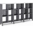 Стеллажная система SQ-3Х6 graphite/premium Kobor 221135 1