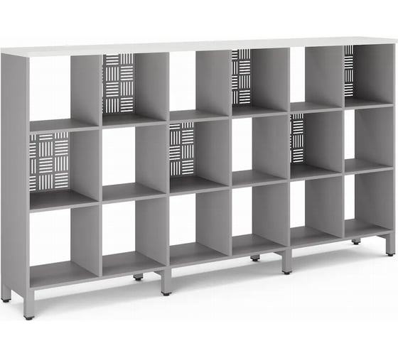 Стеллажная система SQ-3Х6 aluminum/premium Kobor 220412