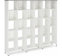 Стеллажная система SQ-5X6 white/chicago Kobor 221562