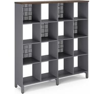 Стеллажная система SQ-4X4 graphite/charlston Kobor 220435