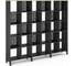 Стеллажная система SQ-5X6 black/natural Kobor 220467 1