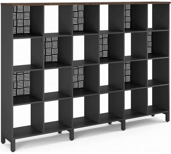 Стеллажная система SQ-4X6 black/charlston Kobor 220444