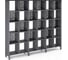 Стеллажная система SQ-5X6 graphite/wood Kobor 221559 1