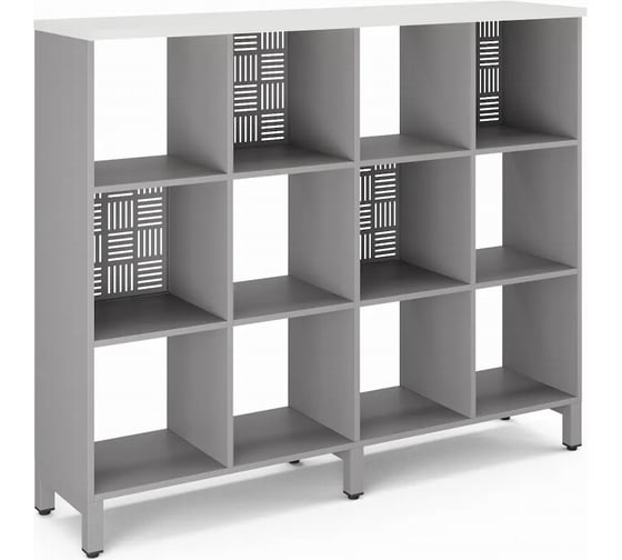 Стеллажная система SQ-3Х4 aluminum/premium Kobor 220401