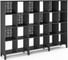 Стеллажная система SQ-4X6 black/wood Kobor 221540 1