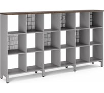 Стеллажная система SQ-3Х6 aluminum/charlston Kobor 220414