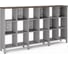 Стеллажная система SQ-3Х6 aluminum/charlston Kobor 220414 1