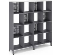 Стеллажная система SQ-4X4 graphite/premium Kobor 220433
