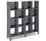 Стеллажная система SQ-4X4 graphite/premium Kobor 220433 1