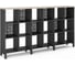 Стеллажная система SQ-3Х6 black/natural Kobor 220408 1