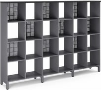 Стеллажная система SQ-4X6 graphite/wood Kobor 221542