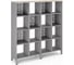 Стеллажная система SQ-4X4 aluminum/natural Kobor 220437 1