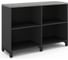 Шкаф открытый Kobor HO/2-120/40/M black/chicago 221792 1
