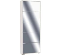 Обувница Венталл Арт Viva-5S белый/зеркало Ven_00034