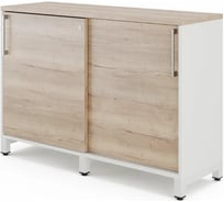 Шкаф-купе Kobor HK/2-120/40/M white/natural 220865