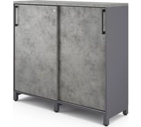 Шкаф-купе Kobor HK/3-120/40/M graphite/chicago 221882
