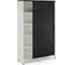 Шкаф-купе Kobor HK/5-120/40/M white/wood 221985 2