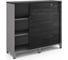 Шкаф-купе Kobor HK/3-120/40/M aluminum/wood 221905 2