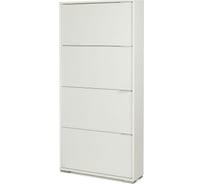 Обувница Венталл Арт Viva-4LW белый/белое стекло Ven_00022