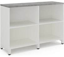 Шкаф открытый Kobor HO/2-120/40/M white/chicago 221837