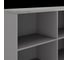 Шкаф открытый Kobor HO/2-120/40/M aluminum/charlston 220824 3