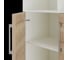 Шкаф распашной Kobor HR/3/3-90/60/M white/natural 221141 3