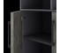 Шкаф распашной Kobor HR/3/3-90/40/M graphite/chicago 221997 3
