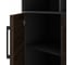 Шкаф распашной Kobor HR/3/3-90/40/M black/charlston 221120 3
