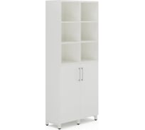 Шкаф распашной Kobor HR/3/3-90/40/M white/premium 221132