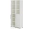 Шкаф распашной Kobor HR/3/3-90/40/M white/premium 221132 2