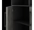 Шкаф распашной Kobor HR/3/3-90/40/M black/chicago 221992 3