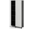 Шкаф распашной Kobor HR/5-90/40/M black/premium 221010 2