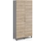 Шкаф распашной Kobor HR/5-90/40/M aluminum/natural 221065 1