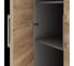 Шкаф распашной Kobor HR/5-90/40/M aluminum/natural 221065 3
