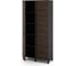 Шкаф распашной Kobor HR/5-90/40/M black/charlston 221016 2