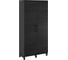 Шкаф распашной Kobor HR/5-90/40/M black/wood 221935 1