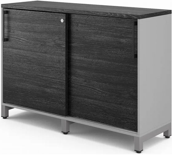 Шкаф-купе Kobor HK/2-120/40/M aluminum/wood 221835